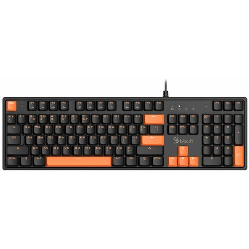 Клавиатура A4Tech Bloody S510 Black BLMS Red USB 852700₽
