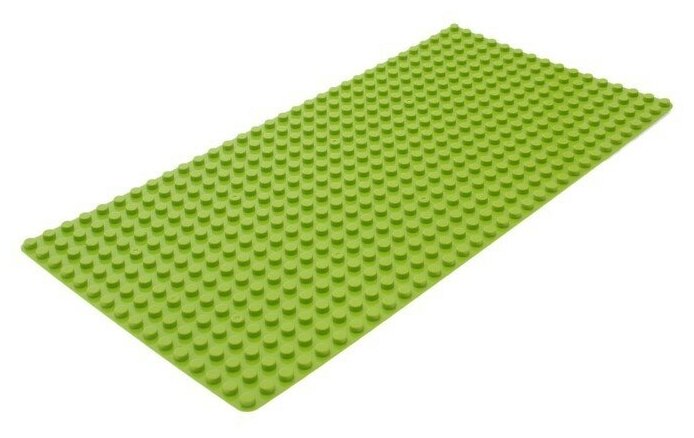 Пластина-основание для блочного конструктора 51 х 255 см цвет салатовый