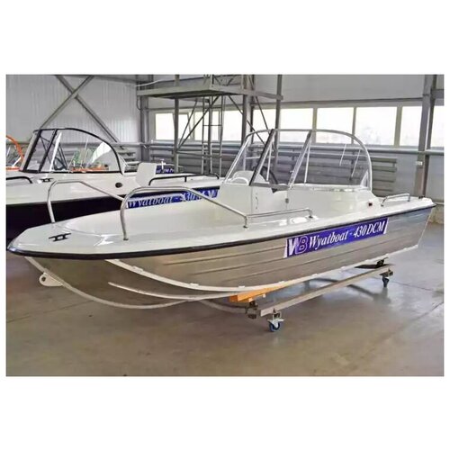 Комбинированная лодка WYATBOAT-430 DCM/ Комбинированный катер/ Лодки Wyatboat