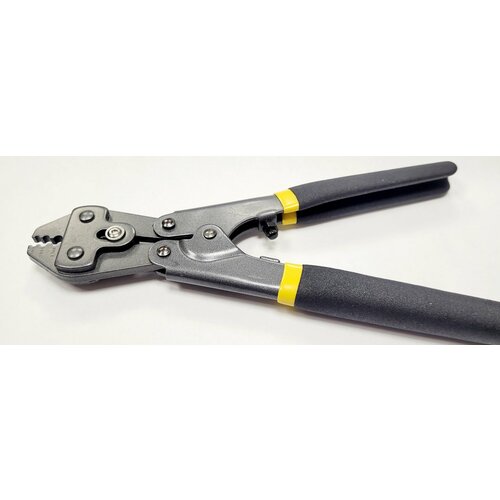 Инструмент обжимной, GC CRIMPING PLIERS 8.3 210 мм, цв. Чёрно-Желтый, GC-8,3