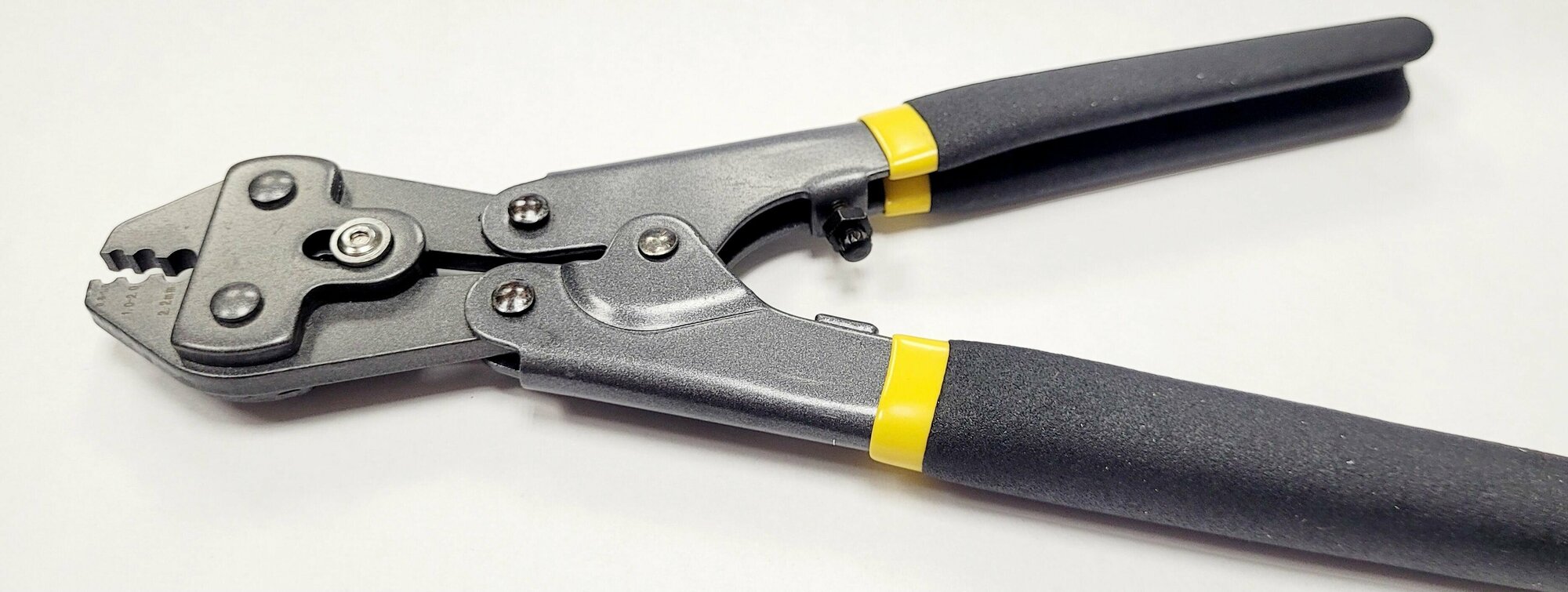 Инструмент обжимной, GC CRIMPING PLIERS 8.3" 210 мм, цв. Чёрно-Желтый, GC-8,3