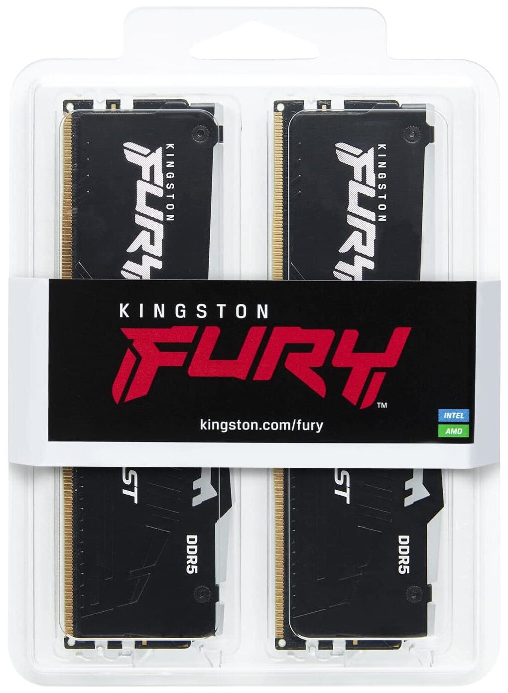 Оперативная память Kingston (8 ГБ x 2 шт.) DDR5 6000 МГц DIMM CL40 KF560C40BBAK2/16 - фотография № 8