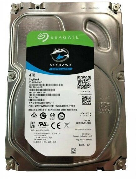Жесткий диск Seagate ST4000VX007 4Tb 5900 SATAIII 3.5" HDD