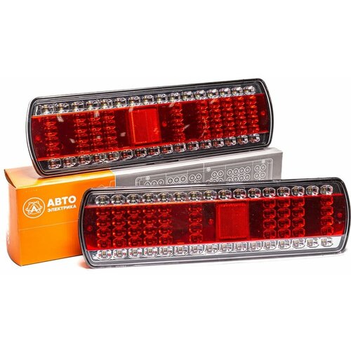 Автоэлектрика Фонарь задний КАМАЗ, МАЗ левый с бегущим указателем поворота 112.08.69-03-TRS 09.2200