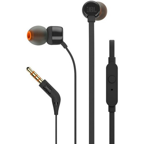 Наушники JBL T110BLK черный JBLT110BLK 156300₽