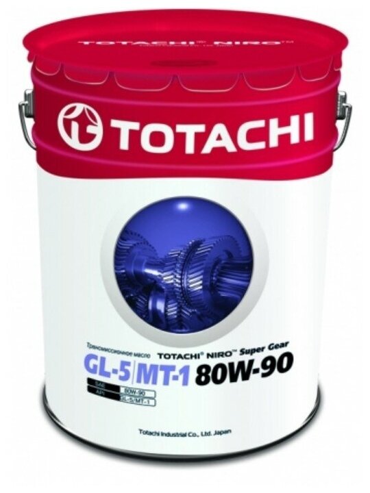 Масло Трансмиссионное Totachi Niro Super Gear Минерал. Gl-5/Mt-1 80w-90 16.5 Кг TOTACHI арт. 60920