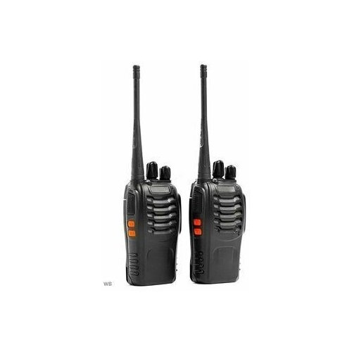 Комплект из двух раций Baofeng BF-888S c Гарнитурой Диапазон 400-470 МГц Рация для охоты туризма и стройки Портативный радиоприемник Для детей и взрослых Спортивная автомобильная 210000₽