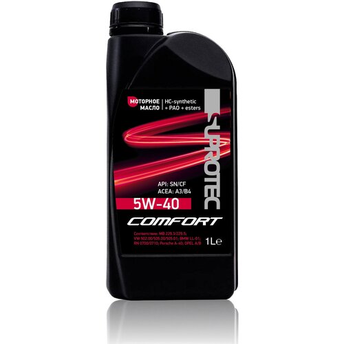 Моторное масло Suprotec Comfort 5w40 1л 2415₽