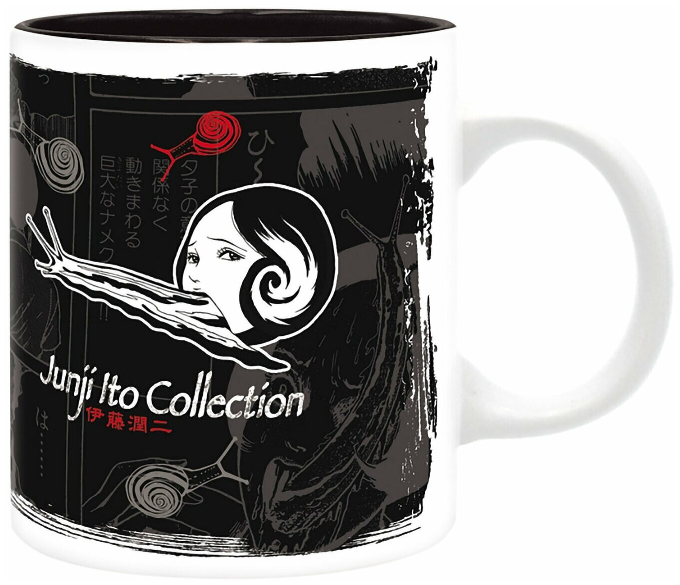 Кружка Junji Ito Mug Slug Girl subli with box ЭМСИ - фото №1