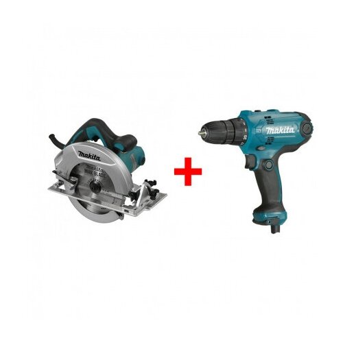 Пила дисковая MAKITA HS7600 + Шуруповерт DF0300