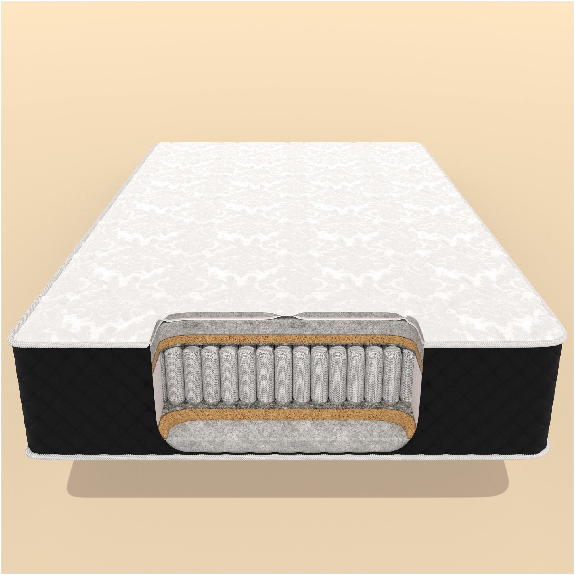 Двухсторонний матрас XMATRAS Medium Plus MULTI Skylon 4 размер 160х200, высотой 28 см, жесткость ниже средней