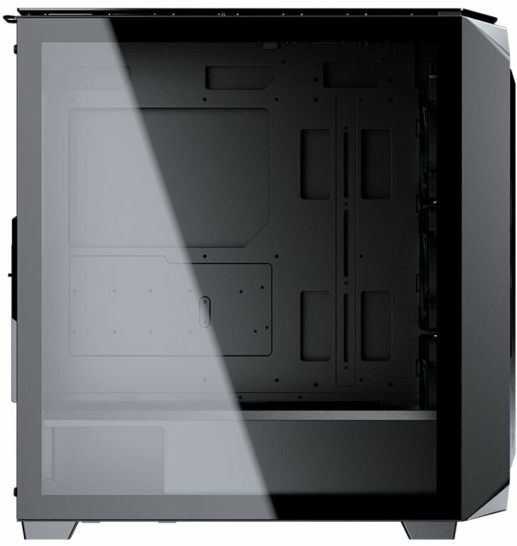 Корпус eATX Cougar черный, без БП, боковая панель из закаленного стекла, USB Type-C, USB 3.0, audio - фото №2