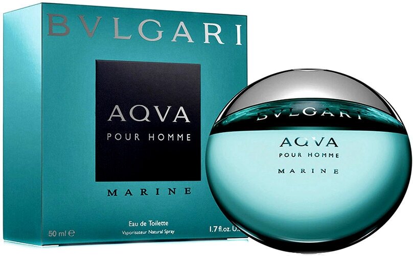 Bvlgari Мужской Aqva Pour Homme Marine Туалетная вода (edt) 50мл