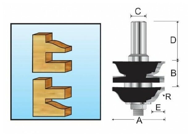 Фреза Makita D-11950