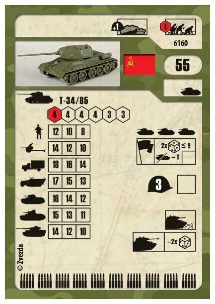 6160 Советский танк Т-34/85