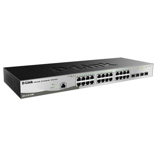 модуль d link dem 330r dem 330r Коммутатор D-Link DGS-1210-28/ME/B1A 24 x RJ45 4SFP+ управляемый