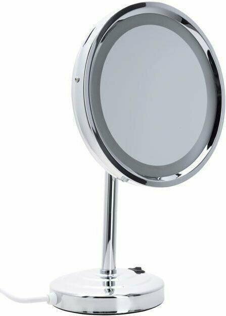 Косметическое зеркало Aquanet 2209D (21.5 см, с LED-подсветкой)