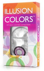 Цветные контактные линзы ILLUSION colors ELEGANCE violet -5,0