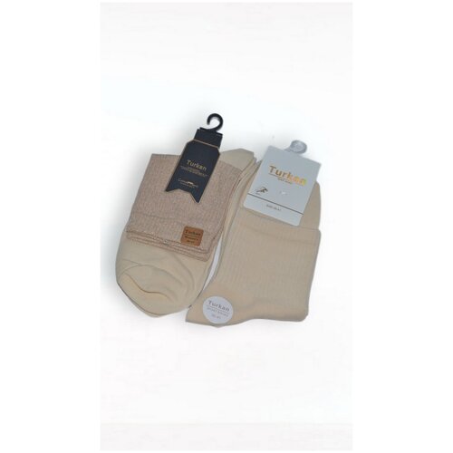 фото Женские носки / цвет белый/ /спортивные/ с люрексом/ 2 пары turkan