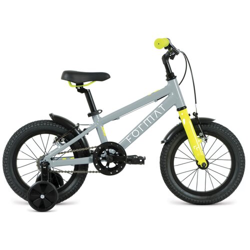 Детский велосипед Format Kids 14 (2022) 14 Серый (90-105 см)