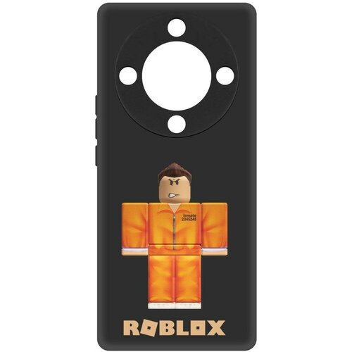 Чехол-накладка Krutoff Soft Case Roblox-Заключенный для Honor X9a черный брелок roblox заключенный