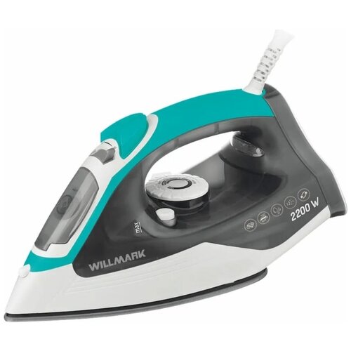 Утюг WILLMARK SI-2280CS серыйзеленый 527700₽