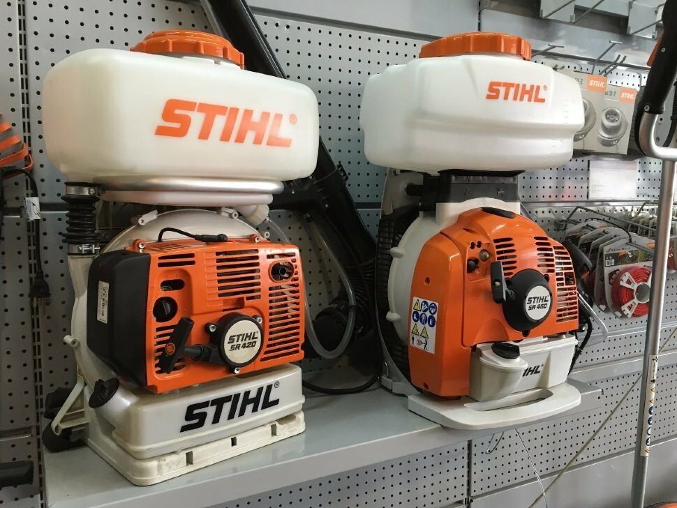 Опрыскиватель бензиновый Stihl SR 420 4203-011-2611 - фото №9