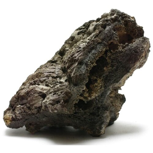 Камень UDECO Black Lava S Лава чёрная лава вулканическая для приращивания мхов анубиасов декора аквариума 3 штуки