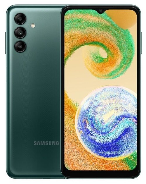 Смартфон Samsung Galaxy A04s (SM-A047F/DS) 4/64 ГБ Global, Green