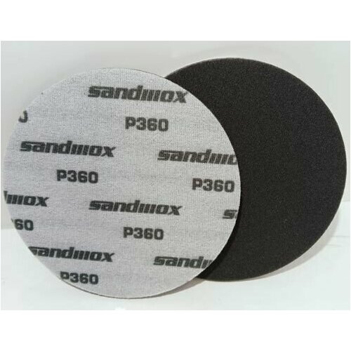 Шлифовальный диск на поролоновой основе SANDWOX SUPER FINE FOAM 150мм, Р360, 1шт.