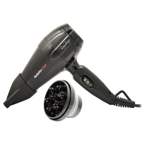 Фен для волос дорожный BaByliss BamBino BAB5510E черный 445000₽