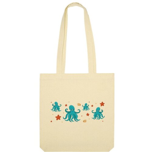 фото Сумка шоппер us basic, бежевый