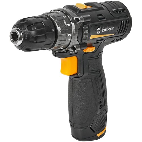 Дрель-шуруповерт аккумуляторная Deko GCD12DU3 12 В Li-Ion 2х2 Ач 466000₽