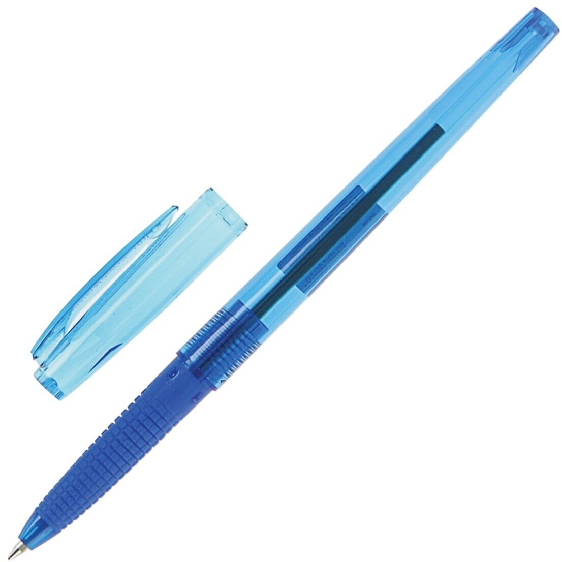 Ручка шариковая Pilot масляная Super Grip G, узел 0,7 мм, линия 0,22 мм, резиновый упор, синяя (BPS-GG-F-L)