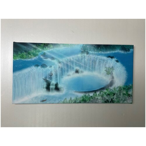 Картина на холсте DariArt «Водопад» 30*60 см