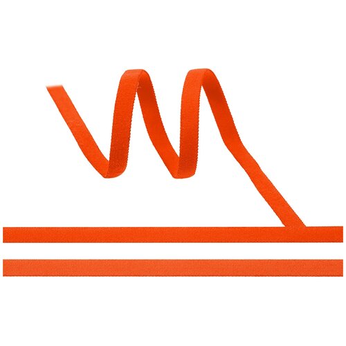 Резинка TBY бельевая арт. ЕТK 5мм цв. A3405 красно-оранжевый уп. 100 м