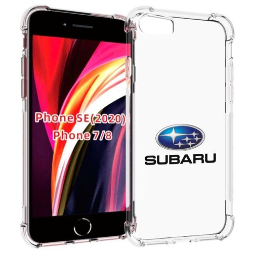 Чехол MyPads subaru-4 мужской для iPhone 7 4.7 / iPhone 8 / iPhone SE 2 (2020) / Apple iPhone SE3 2022 задняя-панель-накладка-бампер