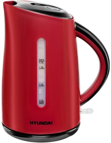 Чайник Hyundai HYK-P3024 красный/черный