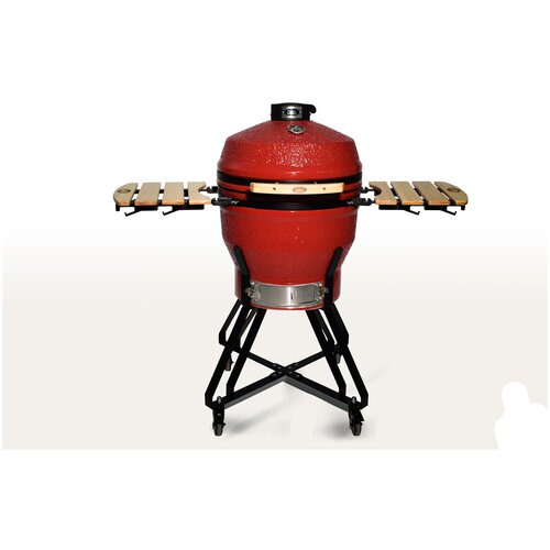 Start Grill Керамический гриль Start Grill-22 PRO (56 см, красный), полная комплектация