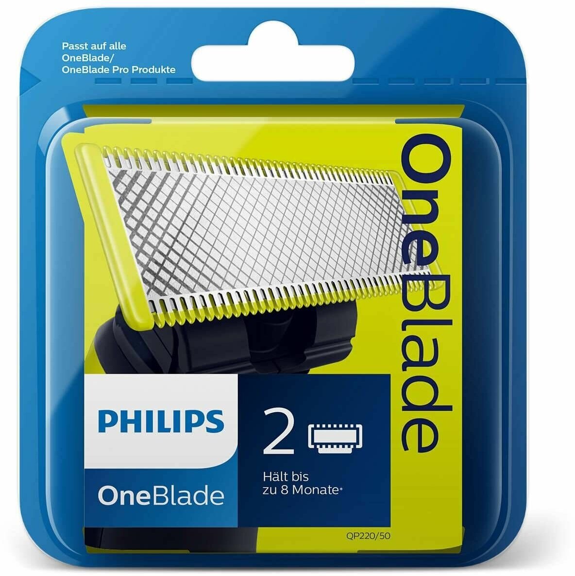 Сменное лезвие Совместим с Philips, OneBlade, 2шт - фотография № 5