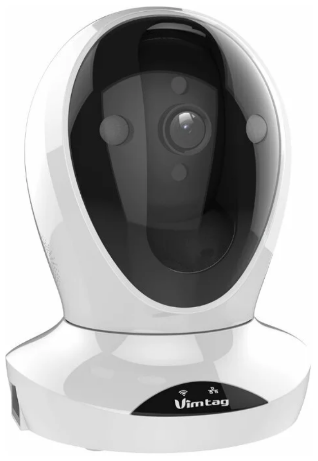 IP камера Vimtag P2 2Мп - поворотная внутренняя с Wi-Fi - распознавание лиц и звука - автослежение