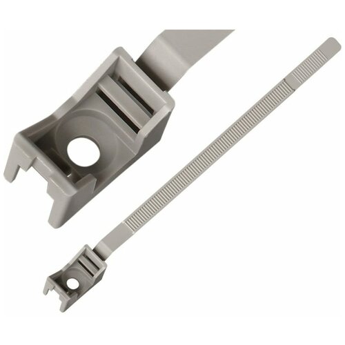 Ремешок-опора для труб и кабеля европартнер PRNT 32-60 серый с шурупом и дюбелем 25 шт 2001 F 15964583 2100₽