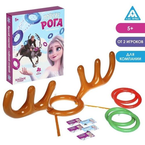 фото Настольная игра "ловкие рога" холодное сердце, р-р 16,4х13,9х3,1 newstore