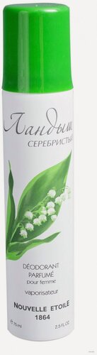 Изображение товара Спрей для тела Новая Заря Дезодорант-спрей Ландыш серебристый