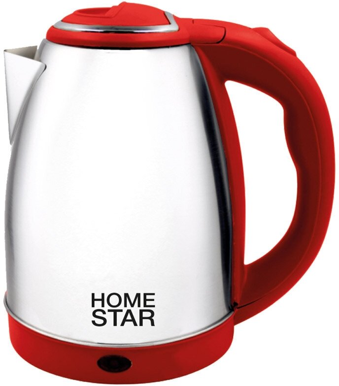 Чайник Homestar HS-1028 (1,8 л) стальной, красный (008200)