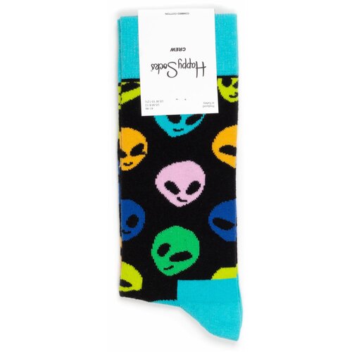 Happy Socks - Aliens разноцветные носки с пришельцами 41-46