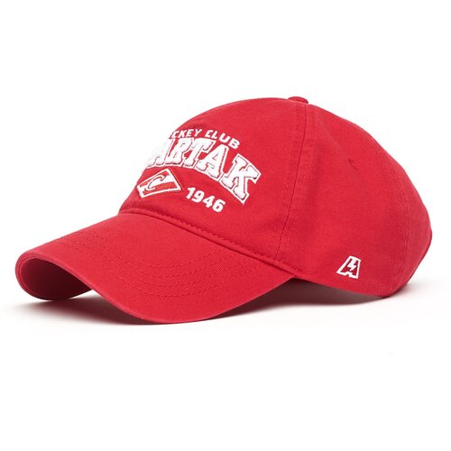 фото Бейсболка мужская хк спартак est. 1946 atributika & club мягкая, кепка атрибутика и клуб летняя из хлопка