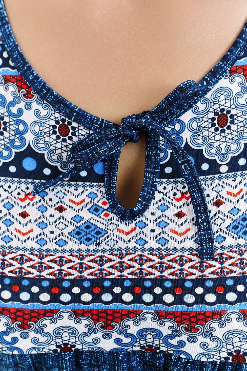 Туника Натали, короткий рукав, карманы, размер 60, синий - фотография № 6