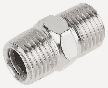 Изображение товара Переходник наружная резьба G1/4 × наружная резьба G1/4 сталь ECO (AS-MT14/MT14)