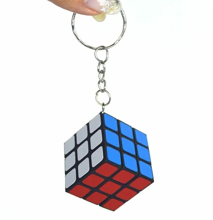 Брелок головоломка кубик Рубика